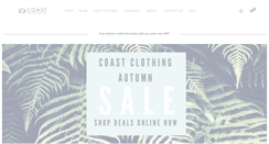 Desktop Screenshot of coastclothing.com.au